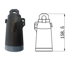 200A Coupe-charge isolée capuchon